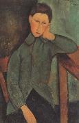 Amedeo Modigliani Le garcon a la veste bleue (mk38) USA oil painting artist